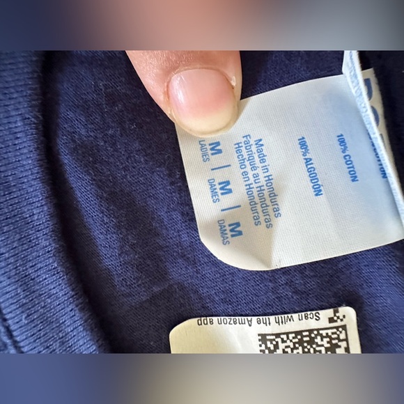 Women tee print “I'm A Mom Grandma Great Nothing Scares Me Mothers Day “ size M - Picture 7 of 9